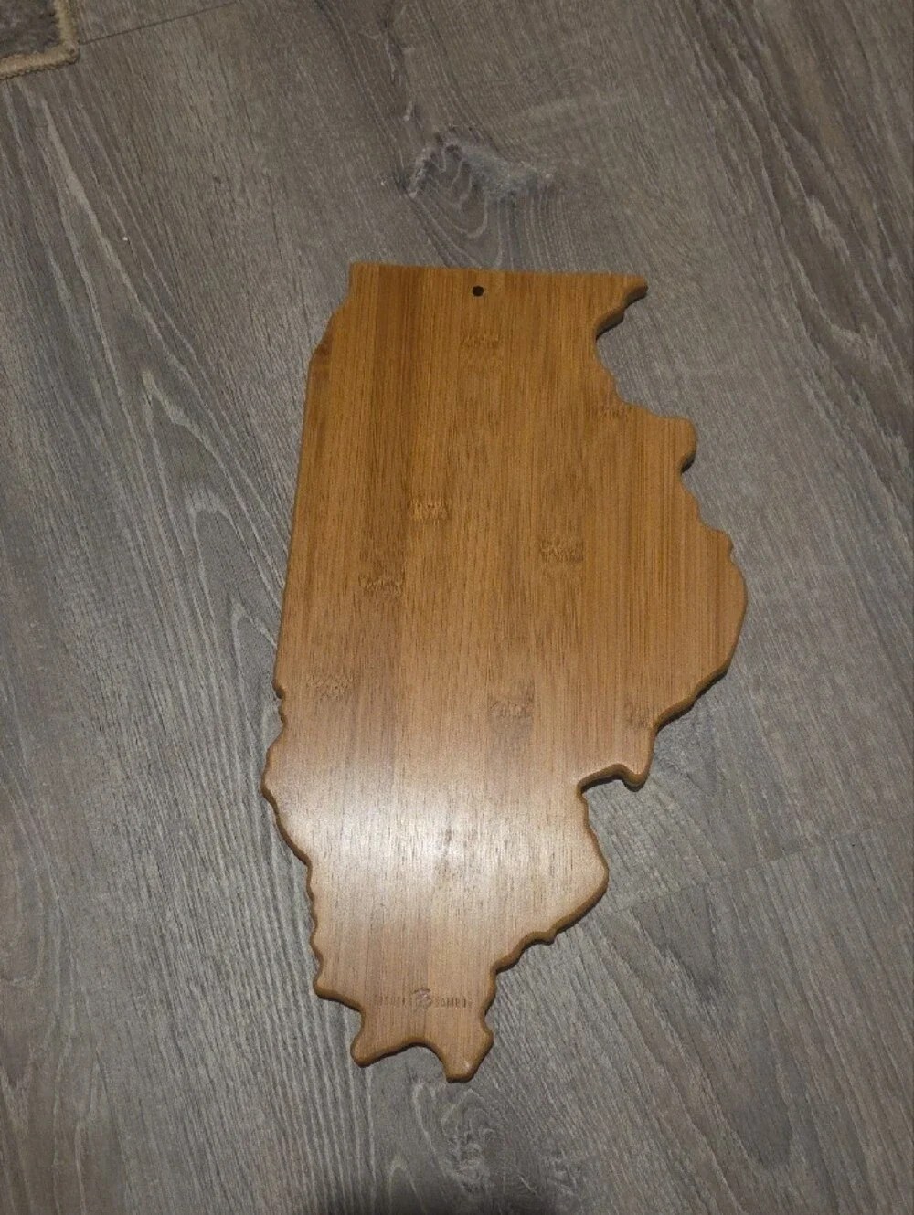 Illinois State Wooden Wall Art Map – Multicolor